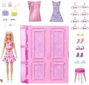Mattel HXD58 Barbie Dream Closet and Doll Playset