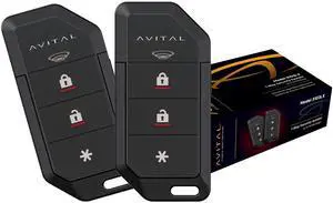 Avital 3103LX 1-Way Security System with Keyless Entry/Flashing Parking Lights