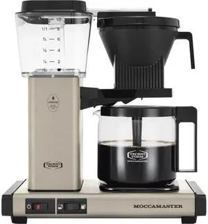 Moccamaster 53633 KBGV Select 10-Cup Coffee Maker - Sandstone