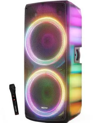 ELITE 290 Portable Bluetooth Party Speaker - Translucent Black