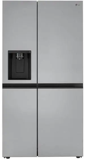 23 Cu. Ft. Stainless Counter Depth Side-by-Side Refrigerator 23 Cu. Ft. Stainless Counter Depth Side-by-Side Refrigerator