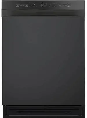 Midea MDF24P1BBB 52 dBA Black Front Control Dishwasher Midea MDF24P1BBB 52 dBA Black Front Control Dishwasher