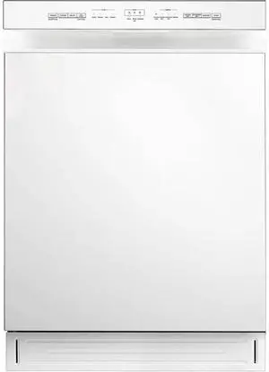 Midea MDF24P1BWW 52 dBA White Front Control Hybrid Tub Dishwasher Midea MDF24P1BWW 52 dBA White Front Control Hybrid Tub Dishwasher
