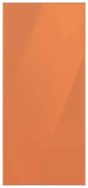 Bespoke 4-Door Flex Refrigerator Panel - Top Panel - Clementine Glass Bespoke 4-Door Flex Refrigerator Panel - Top Panel - Clementine Glass