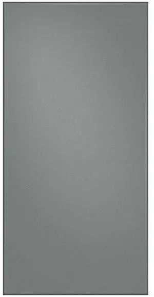Bespoke 4-Door French Door Refrigerator Panel - Top Panel - Gray Glass Bespoke 4-Door French Door Refrigerator Panel - Top Panel - Gray Glass