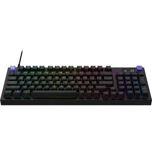 Logitech 920014213 G316 X 98 Hot Swappable Gasket Mount Wired Gaming Keyboard with Linear Switches and Dial - Black Logitech 920014213 G316 X 98 Hot Swappable Gasket Mount Wired Gaming Keyboard with Linear Switches and Dial - Black