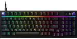 Logitech 920014183 G316 X 98 Wired Gaming Keyboard with Tactile Switches and Dial - Black Logitech 920014183 G316 X 98 Wired Gaming Keyboard with Tactile Switches and Dial - Black