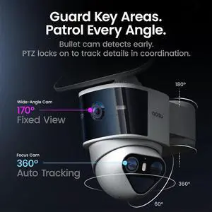 Aosu C9P21 T2 Pro SolarCam Solar Powered Wireless Security Camera Aosu C9P21 T2 Pro SolarCam Solar Powered Wireless Security Camera