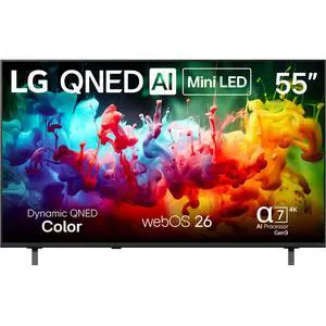 LG 55QNED75B 55 inch Class QNED75B Series 4K Mini LED Smart webOS TV LG 55QNED75B 55 inch Class QNED75B Series 4K Mini LED Smart webOS TV