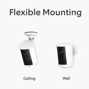 Ring SPOTCAMWH26 Spotlight Outdoor Motion Activated Surveillance Camera - White Ring SPOTCAMWH26 Spotlight Outdoor Motion Activated Surveillance Camera - White