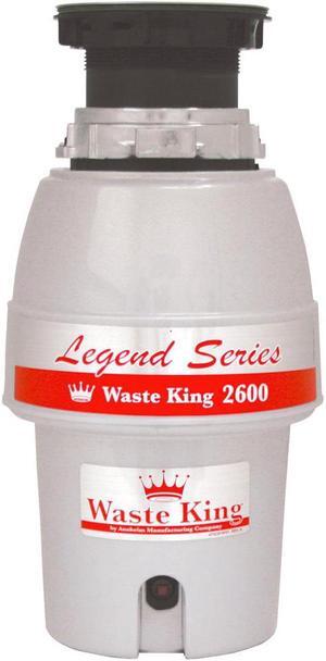 Anaheim 2600 1/2 HP Garbage Disposal 2600 RPM Anaheim 2600 1/2 HP Garbage Disposal 2600 RPM