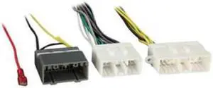 Metra 706504 Factory amplifier bypass harness 204