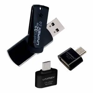 Unirex USON232M 32GB USB with Adapter Unirex USON232M 32GB USB with Adapter