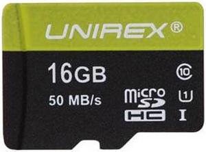 Unirex 16GB microSDHC Card