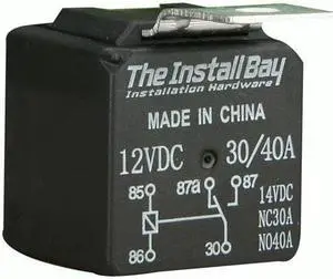 Metra RL3040 Install Bay Economy Relay 12 Volt 30 and 40 Amp
