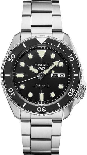 Seiko SRPD55 5 Sports 24-Jewel Automatic Watch - Stainless Steel
