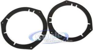 METRA 82-7500 UNIVERSAL SPEAKER ADAPTER BRACKETS TO 6 1/2 INCH OEM OPENING NEW