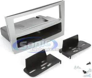 Metra 99-3107S 2008 Saturn Astra 1-DIN Radio Installation Turbo Kit with Pocket - Silver (1 Each)