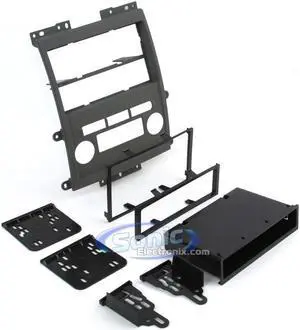 METRA 99-7428G GRAY DOUBLE DIN INSTALL DASH KIT FOR 09 NISSAN FRONTIER LE / SE