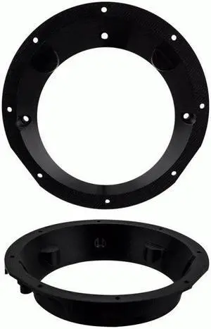 Metra 82-9600 6" to 6.5" Speaker Adapter for Select 98-13 Harley Davidson (pair)