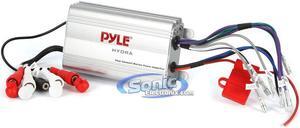 PYLE PLMRMP3A Pyle Marine 4CH MP3/IPod Marine Power Amp - Silver finish