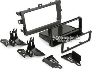 2009 Toyota Corolla 2-Din Turbo Install Kit - Silver