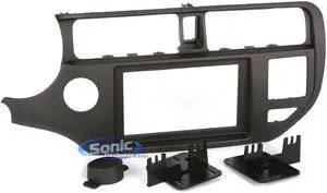 Metra 95-7353CH Double Din Installation Dash Kit for 2012-Up for Kia Rio