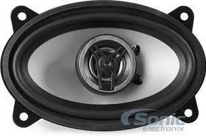 Crunch 250 Watt 4 x 6-Inch Coaxial Car Audio Speakers