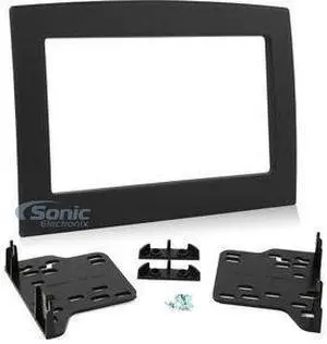Metra 95-6528B Black Double DIN Dash Kit for Select Dodge Ram 1500/2500/3500