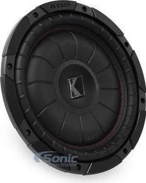 Kicker 43CVT102 10 inch CompVT 2 Ohm Subwoofer