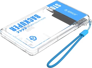 ORICO Backuper 2.5" HDD SSD Enclsoure Type C External Hard Drive Case Auto Backup and Storage Smartphones' Photos Music Videos with Offline Compatible for iOS Android Phones Support Max 2TB BA2110 ORICO Backuper 2.5" HDD SSD Enclsoure Type C External Hard Drive Case Auto Backup and Storage Smartphones' Photos Music Videos with Offline Compatible for iOS Android Phones Support Max 2TB BA2110