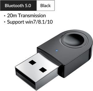 Wireless Bluetooth CSR 5.0 Dongle Adapter, ORICO Bluetooth V5.0 USB Adapter CSR Chip Dongle Stick Dual-Mode Support Bluetooth Voice for Bluetooth Headset, Keyboard, Mouse, Speakers, Game