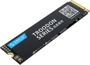 ORICO M.2 NVMe SSD 512GB PCIe Gen3. X4, NVMe 1.3 64L 3D NAND QLC Internal Solid State Drive 2280 for Desktop Laptop (V500)