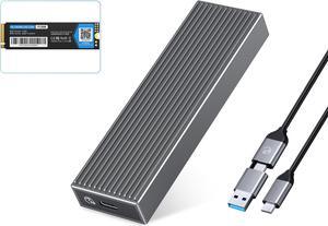 ORICO M.2 NVMe SSD 512GB PCIe Gen3. X4, NVMe 1.3 64L 3D NAND QLC Internal Solid State Drive 2280 with M.2 NVMe SSD Enclosure