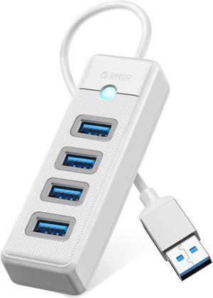 ORICO USB C Hub, 10Gbps USB 3.2 Gen 2 Hub with 2 USB A Port, 2 USB C Port,  Aliuminum USB Splitter with 1.64Ft USB C Cable and USB A Adapter, Type C