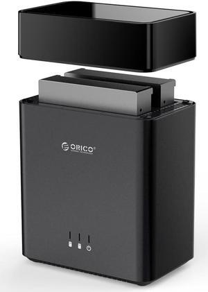 ORICO Dual 2 Bay Magnetic-type 3.5 Inch USB3.0 Hard Drive Enclosure Support 20TB Max 5Gbps UASP 12V Adapter Tool Free HDD Enclosure ORICO Dual 2 Bay Magnetic-type 3.5 Inch USB3.0 Hard Drive Enclosure Support 20TB Max 5Gbps UASP 12V Adapter Tool Free HDD Enclosure