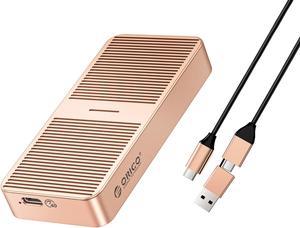  40Gbps M.2 NVMe SSD Enclosure, Aluminum USB4 External Hard  Drive Enclosure for Thunderbolt 3/4 USB4.0/3.2/3.1/3.0, Thunderbolt 4 M.2  SSD External Enclosure Support 2280B+M M-Key PCIe with USB C Cable :  Electronics