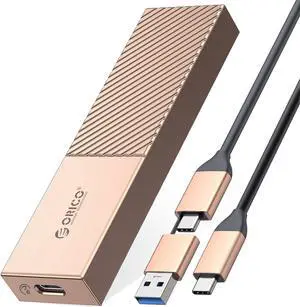 ORICO M.2 SATA SSD Enclosure USB 3.2/3.1 Gen2 6Gbps Support UASP Trim for M2 SATA NGFF SSD with B Key/B+M Key - Rose Gold ORICO M.2 SATA SSD Enclosure USB 3.2/3.1 Gen2 6Gbps Support UASP Trim for M2 SATA NGFF SSD with B Key/B+M Key - Rose Gold
