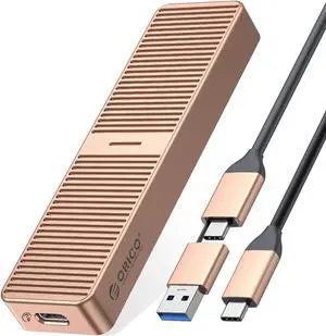 ORICO 6Gbps M.2 SATA SSD Case USB 3.2 Gen2 Support UASP Trim for M2 SATA NGFF SSD with B Key/B+M Key - Gray Rose Gold USB 3.2 Gen2 (6Gbps)