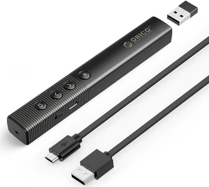 ORICO 2.4 GHz Wireless Presenter Clicker for Presentation Remote Powerpoint Clicker Slide Advancer ORICO 2.4 GHz Wireless Presenter Clicker for Presentation Remote Powerpoint Clicker Slide Advancer