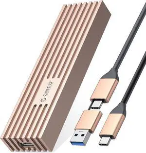 ORICO M.2 SATA NGFF SSD Enclosure to USB-C PCIe Adapter 6Gbps USB3.2 Gen2 for SATA B-Key/B+M Key SSD 2230/2242/2260/2280 - Rose Gold ORICO M.2 SATA NGFF SSD Enclosure to USB-C PCIe Adapter 6Gbps USB3.2 Gen2 for SATA B-Key/B+M Key SSD 2230/2242/2260/2280 - Rose Gold