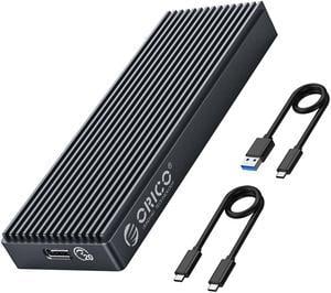 ORICO M.2 NVMe SSD Case 20Gbps Aluminum M.2 NVMe SSD Hard Drive Enclosure USB 3.2 GEN 2 For M.2 SSD Up to 2TB With A to C and C to C Cables - M2PAC3-G20