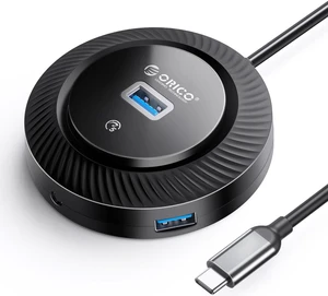 USB Hub for Latop, ORICO ABS USB c to USB Multiport Adapter with 3 USB 3.0 Ports(5Gbps), 1x 3.5mm Audio Port, Expander for Laptop, Xbox, Flash Drive, HDD, Console, Printer, Camera,Keyborad, Mouse USB Hub for Latop, ORICO ABS USB c to USB Multiport Adapter with 3 USB 3.0 Ports(5Gbps), 1x 3.5mm Audio Port, Expander for Laptop, Xbox, Flash Drive, HDD, Console, Printer, Camera,Keyborad, Mouse