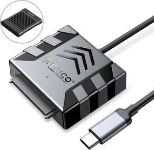 ORICO USB 3.0 to SATA Cable 5Gbps Hard Drive Adapter Converter for 2.5'' SATA External HDD/SSD USB Type-C to SATA 1m With Cover ORICO USB 3.0 to SATA Cable 5Gbps Hard Drive Adapter Converter for 2.5'' SATA External HDD/SSD USB Type-C to SATA 1m With Cover