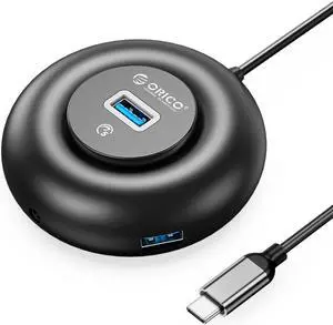4 Port USB C HUB, ORICO Type C to 3x USB 3.0 Port, 1x 3.5mm Audio Adapter for MacBook Pro, iPad Pro, XPS, Pixelbook, and More 4 Port USB C HUB, ORICO Type C to 3x USB 3.0 Port, 1x 3.5mm Audio Adapter for MacBook Pro, iPad Pro, XPS, Pixelbook, and More