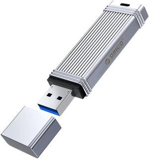 ORICO USB 3.0 Flash Drive 64GB Memory Stick Speed Up to 260MB/s Reading Thumb Drive USB Flash Drive Metal U Disk Mini Pen Drive Compatible with Laptop Computer USB-A