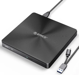 ORICO External DVD/CD Drive Portable USB 3.0 Type-C CD/DVD +/-RW ROM Rewriter Burner Writer with Compatible with Laptop Desktop PC Windows Linux OS Mac-ORU3-02 ORICO External DVD/CD Drive Portable USB 3.0 Type-C CD/DVD +/-RW ROM Rewriter Burner Writer with Compatible with Laptop Desktop PC Windows Linux OS Mac-ORU3-02