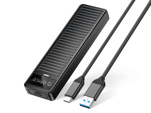 Boîtier SSD Magnétique M.2 NVMe Pour IPhone 15/16/17 Pro - 10 Gbps, 4K ProRes, Charge PD 100W, Jusqu’à 2To, AP42P Noir