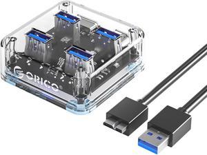ORICO – HUB USB 3.0 avec répartiteur Ethernet RJ45 1000Mbps, données Ultra  fines, adaptateur Multi OTG, extenseur pour ordinateur, accessoires PC -  AliExpress