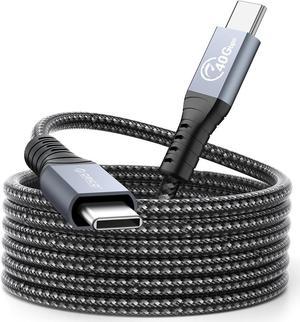 ORICO Cable Compatible with Thunderbolt 4 Cable 6.56Ft 40Gbps USB C to USB C Cable Support 100W Charging/Display 8K@ 60Hz for MacBooks,iPad Pro, Thunderbolt 4/3 Hub, Docking and More
